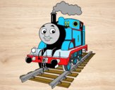 Desenho Thomas a locomotiva pintado por jessica99