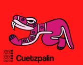 Os dias astecas: lagarto Cuetzpalin
