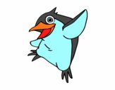 Desenho Pinguim-azul pintado por 2016