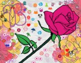 Desenho Rosa pintado por LovelyBia