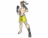 Lutador de Muay Thai