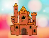 Desenho Castelo de conto pintado por ImShampoo