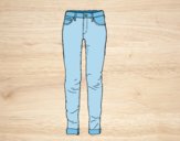Desenho Jeans pintado por ImShampoo
