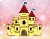 Desenho Princesas do castelo pintado por ImShampoo