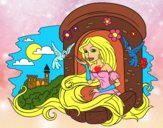 Desenho Princesa Rapunzel pintado por S2Assilene
