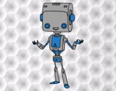 Desenho El robô inteligente pintado por AmandaBC