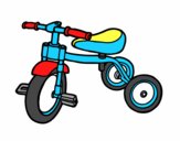 Desenho Triciclo para a crianças pintado por ameireles