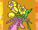 Desenho Ramo de flores pintado por VOVOTERESA