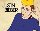 Desenho Justin Bieber Popstar pintado por Gisla