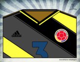 Camisa da copa do mundo de futebol 2014 da Colômbia