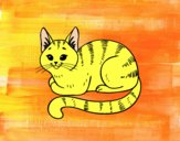 Desenho Gato novo pintado por Springtrap
