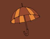 Desenho Um guarda-chuva pintado por ceciliaz