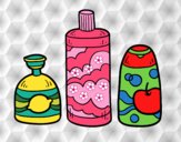 Desenho 3 sabonetes de banho pintado por ImShampoo