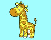 Desenho Uma girafa pintado por caiocesar
