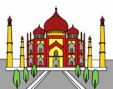 Desenho O Taj Mahal pintado por ThaliaTM
