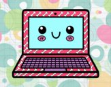 Desenho Um computador portátil pintado por pinkie_pie