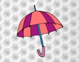 Desenho Um guarda-chuva pintado por EllenOlive