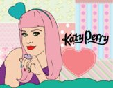 Desenho Katy Perry pintado por Juliaespin