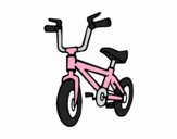 Desenho Bicicleta infantil pintado por Jujuli