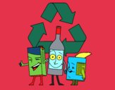 Contentores de reciclagem