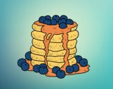 Desenho Pancakes pintado por Morais