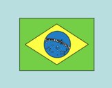 Desenho Brasil pintado por TikkiGamer