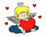 Cupido com coração