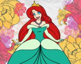 Desenho Princesa Ariel pintado por ThaySilvaa