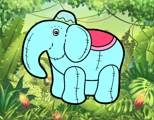 Elefante de pano