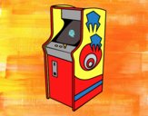 Desenho Máquina arcade pintado por Craudia