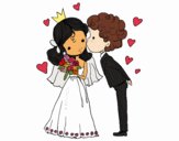 Casamento do príncipe e da princesa