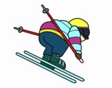 Esquiador experiente