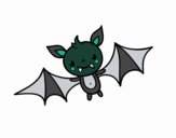 Um morcego do Halloween