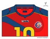 Camisa da copa do mundo de futebol 2014 da Costa Rica