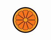 Fatia de laranja
