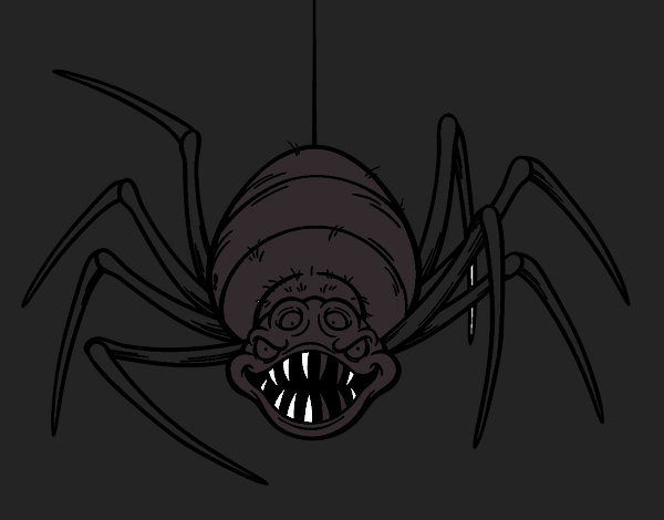 Aranha assustadora