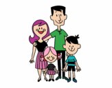 Uma família feliz