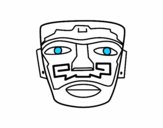Máscara ancestral Aztec
