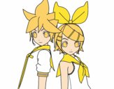 Len e Rin Kagamine Vocaloid