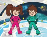 Crianças astronautas