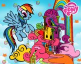 Rainbow Dash palácio