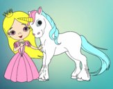 Princesa e unicórnio