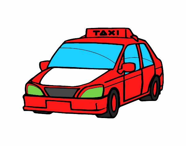 taxi vermelho