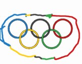 Argolas dos jogos olimpícos
