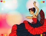 Mulher flamenco