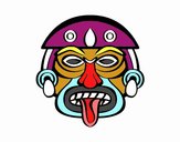 Máscara asteca
