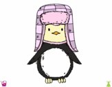 Pinguim com chapéu