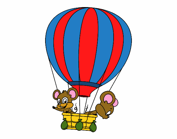Ratos em um balão