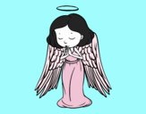 Um anjo a orar