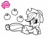  Applejack e suas maçãs